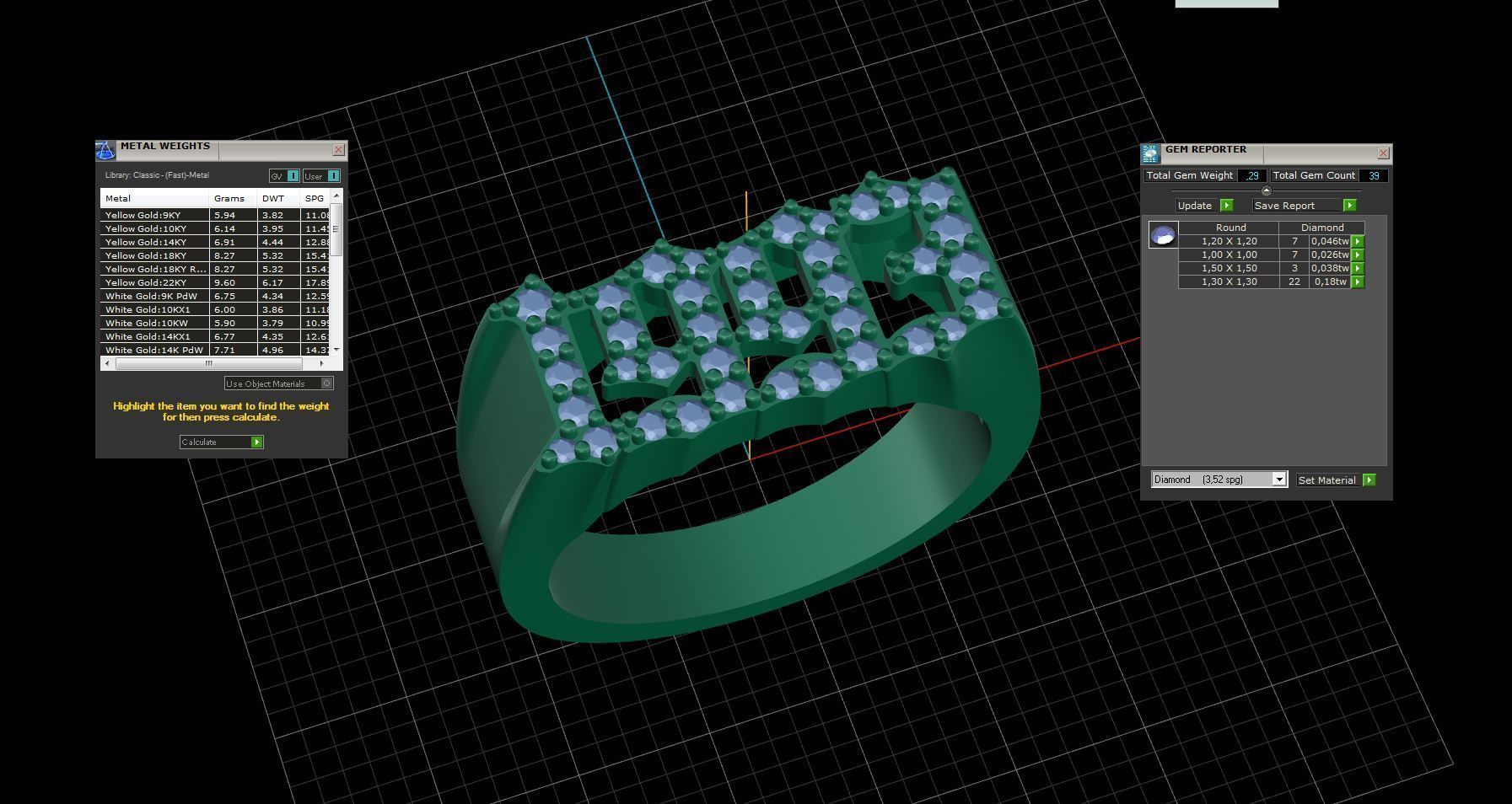 1993 Ring Size 17 5 3D print model_4