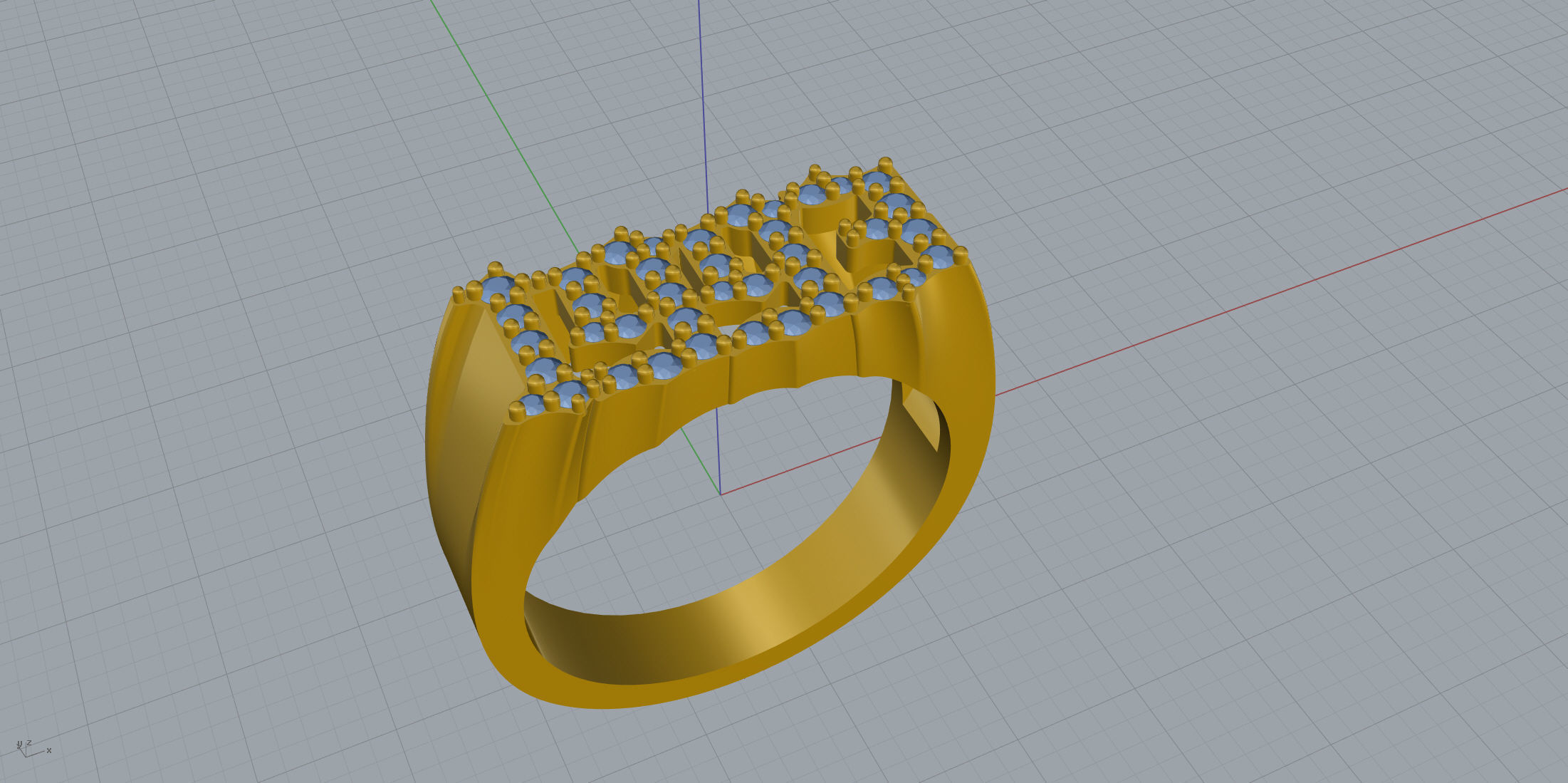 1993 Ring Size 17 5 3D print model_2
