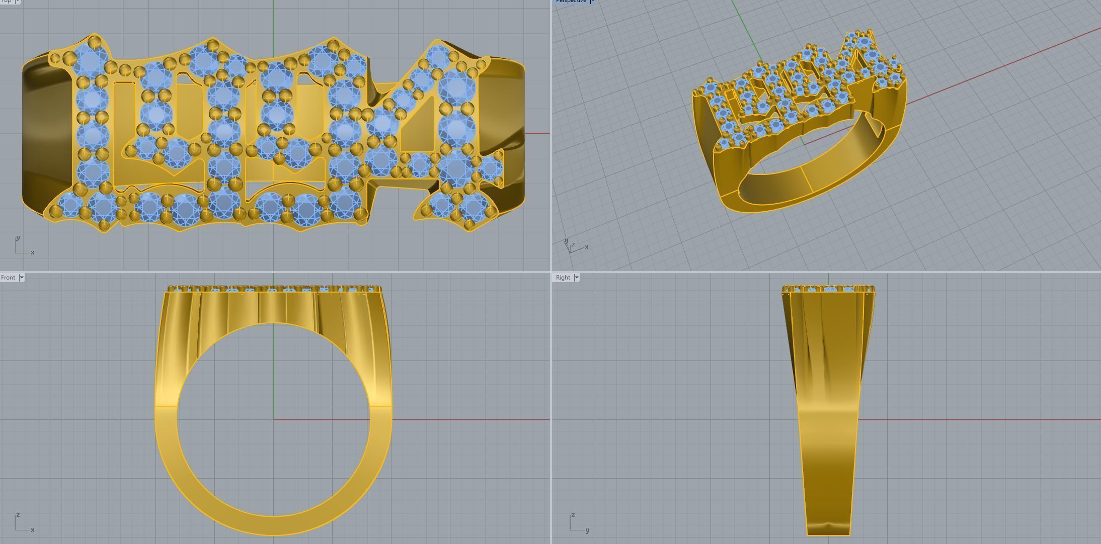 1994 Ring Size 17 5 3D print model_11