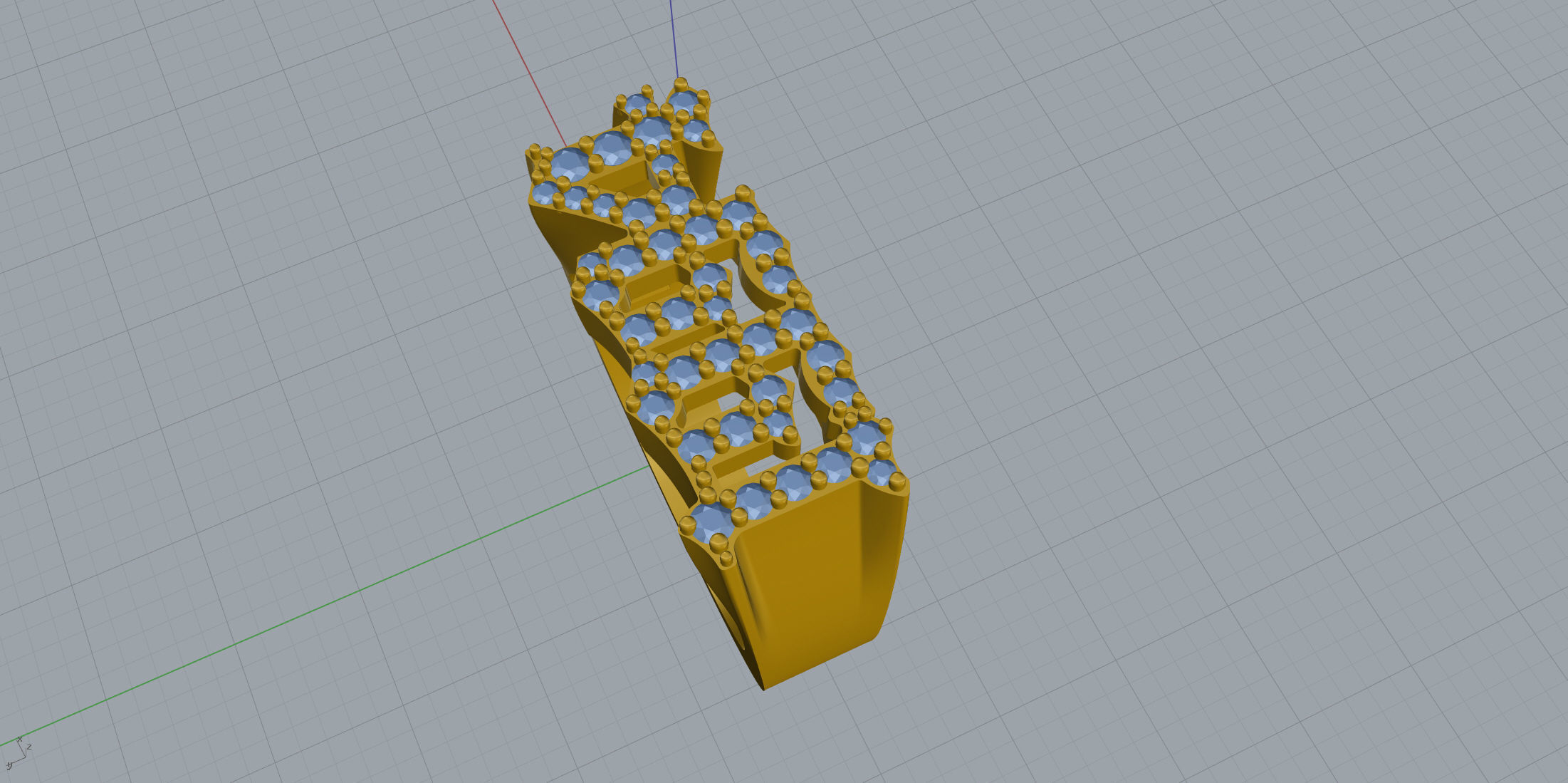 1994 Ring Size 17 5 3D print model_5