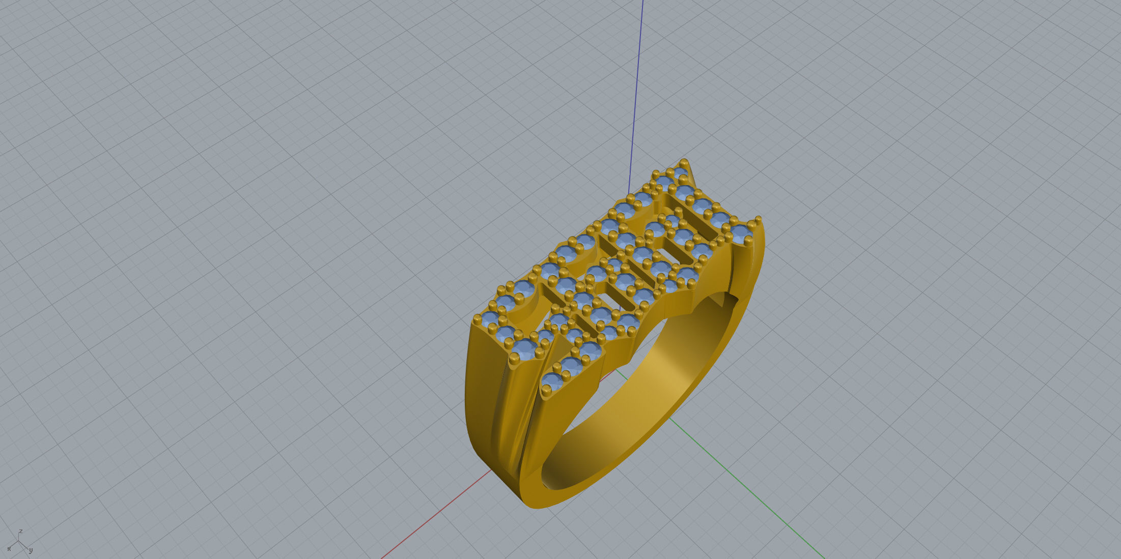 1995 Ring Size 17 5 3D print model_6