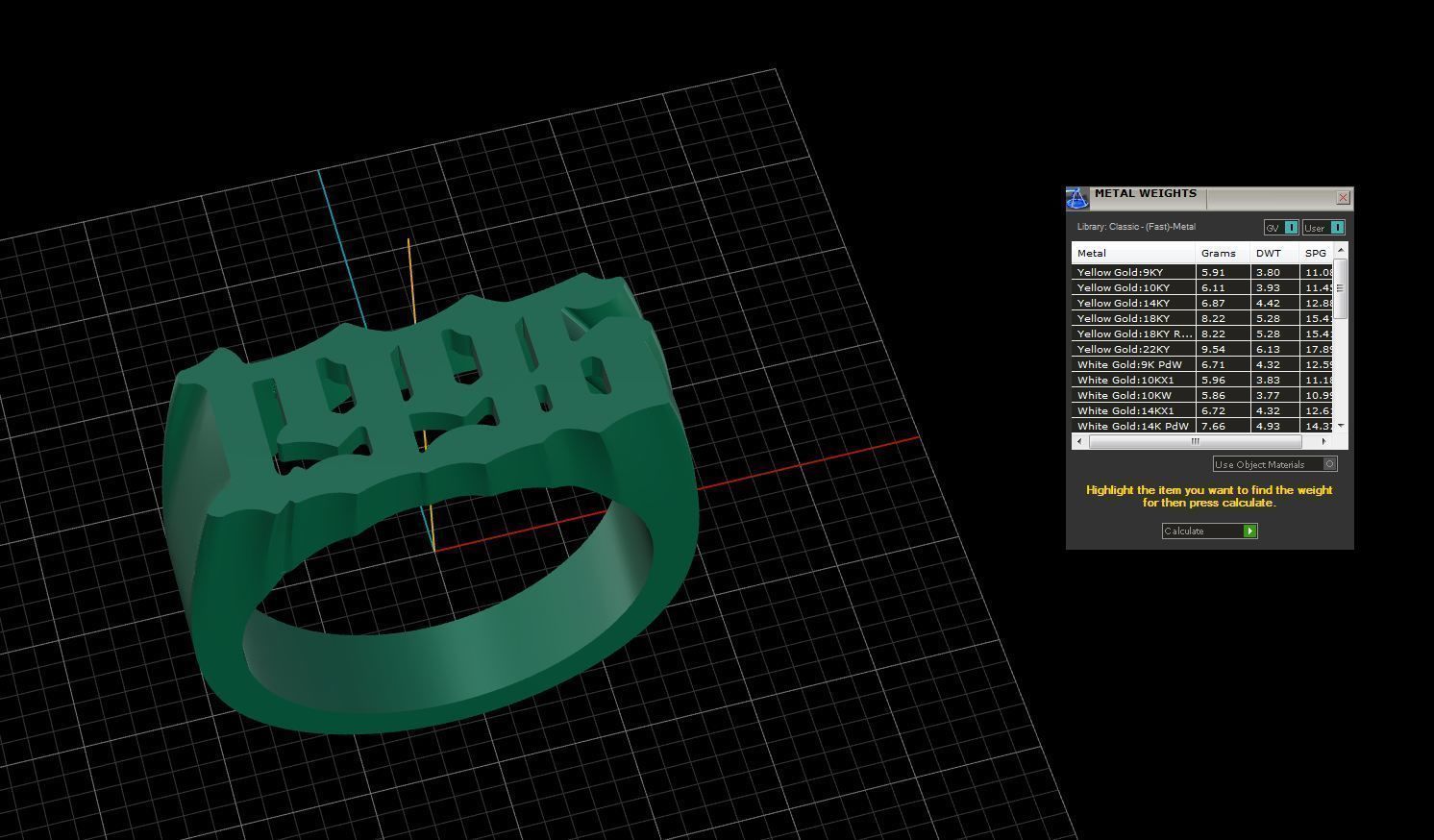 1996 Ring Size 16 5 3D print model_3