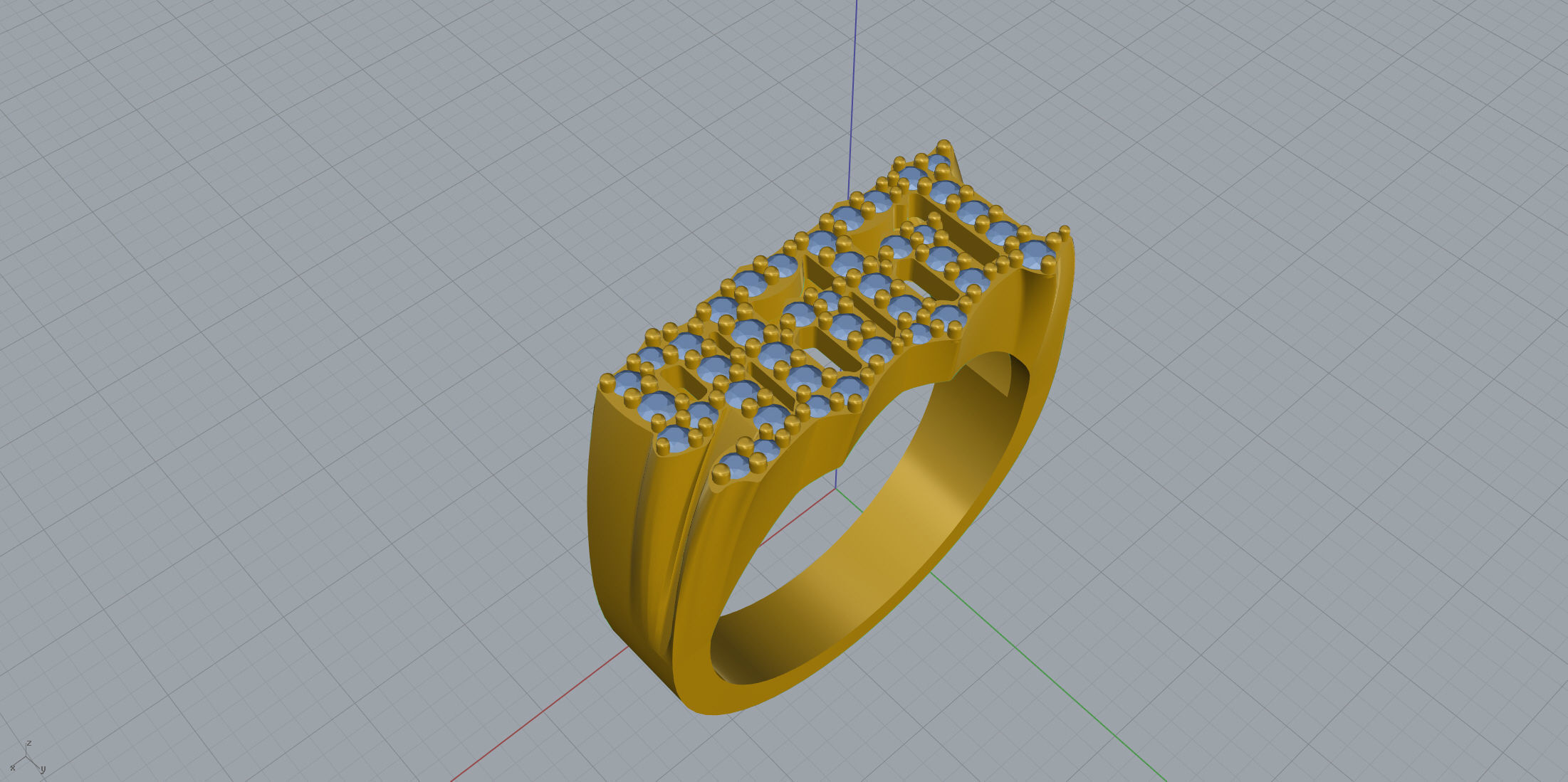 1996 Ring Size 17 5 3D print model_6