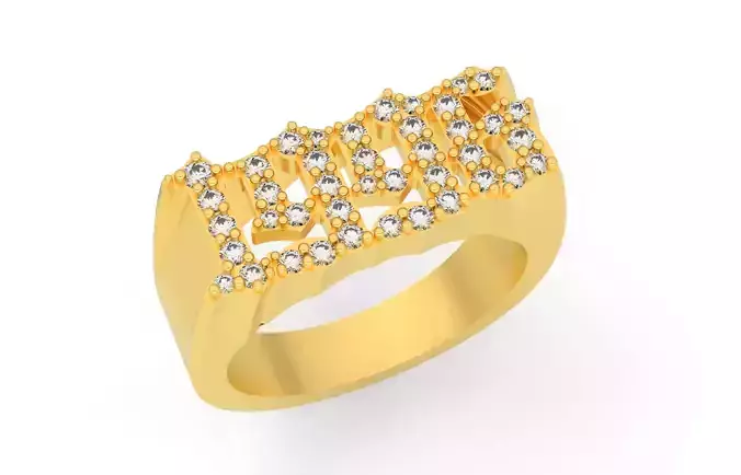 1996 Ring Size 17 5 3D print model