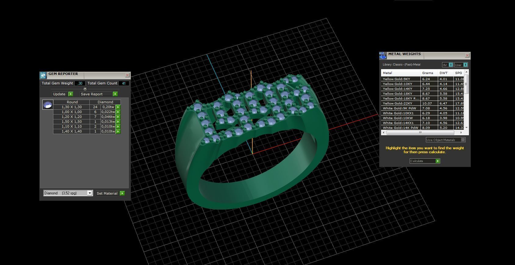 1996 Ring Size 18 5 3D print model_4