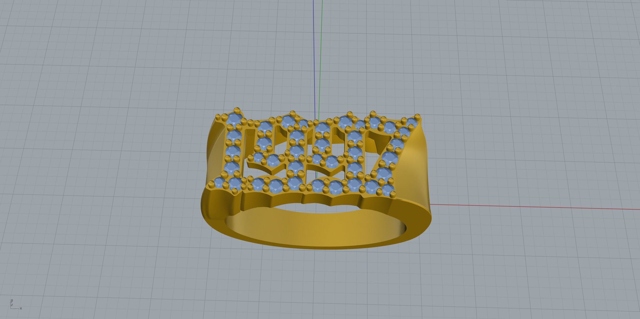 1997 Ring Size 18 5 3D print model_8