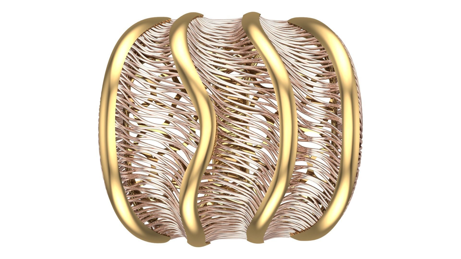 Batch file of 11 ring collections 3D print model_13