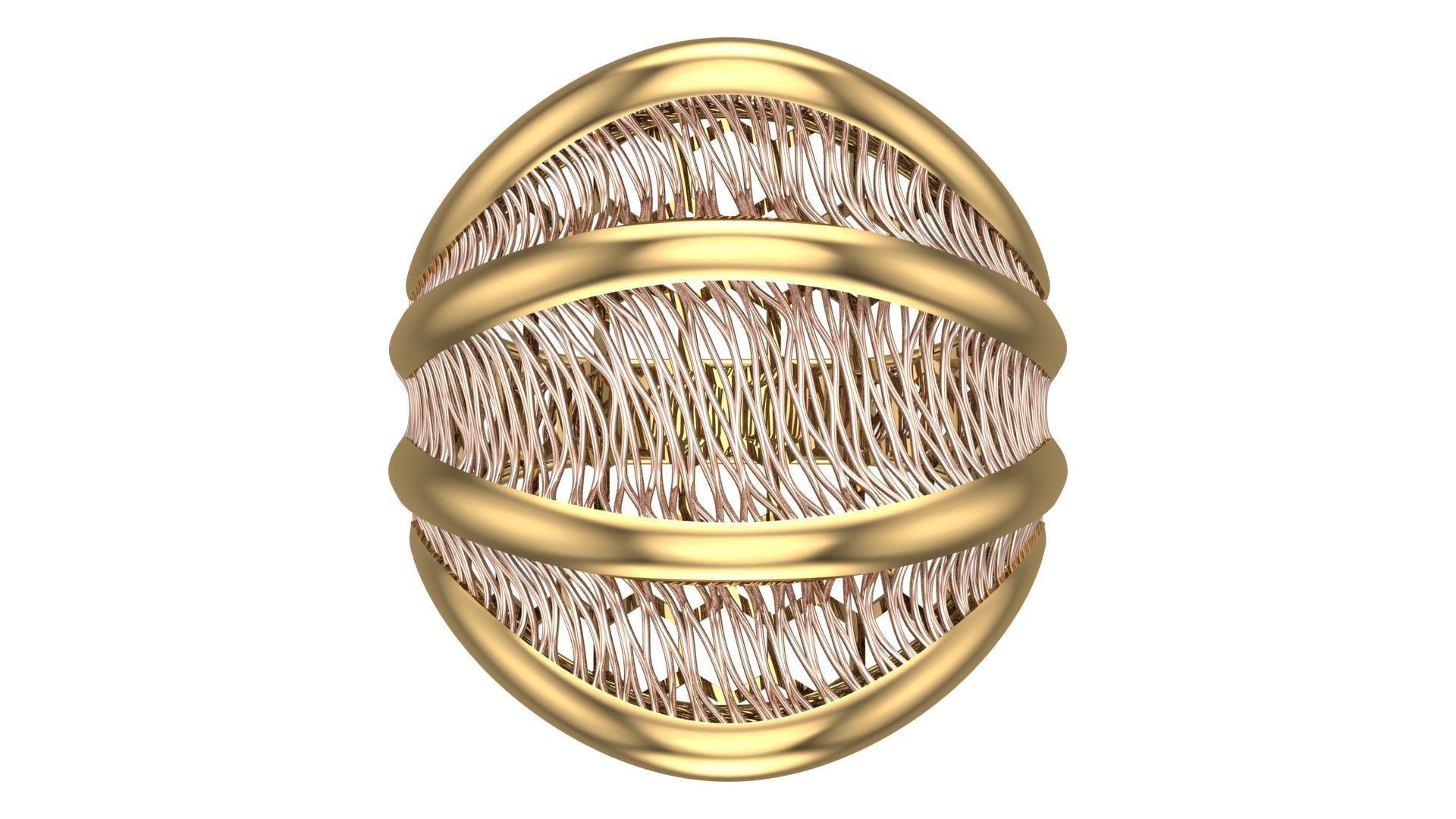 Batch file of 11 ring collections 3D print model_5