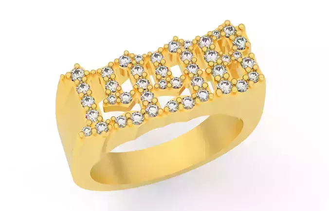 1998 Ring Size 16 5 3D print model