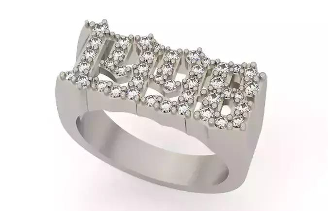 1998 Ring Size 18 5 3D print model