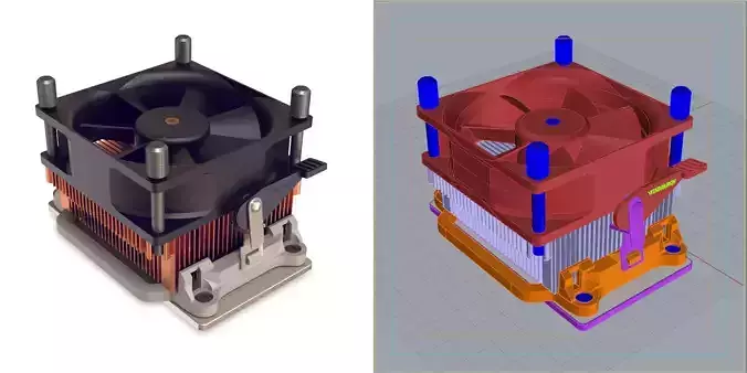 Low Profile CPU Cooler