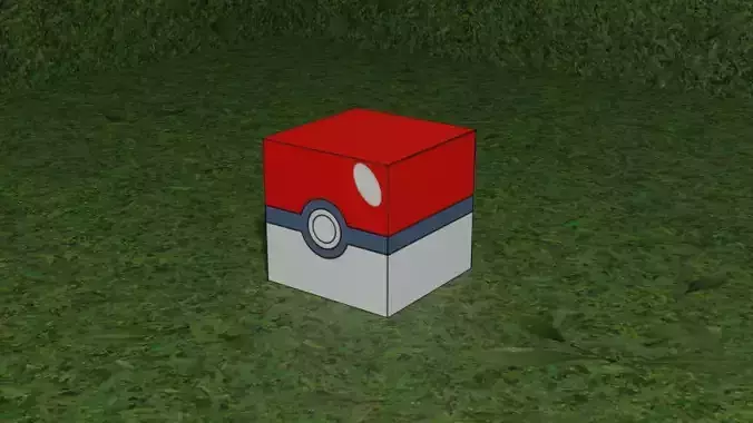 Pokemon Pokeball Cube