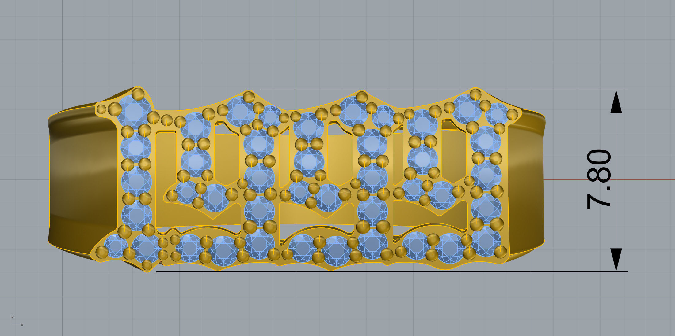 1999 Ring Size 18 5 3D print model_10