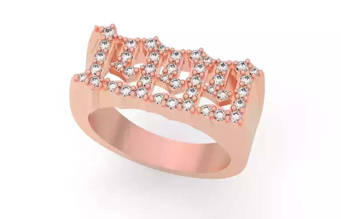 1999 Ring Size 18 5 3D print model