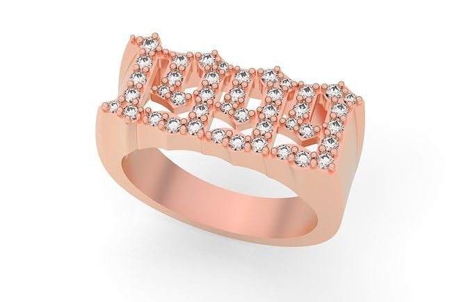 1999 Ring Size 18 5 3D print model