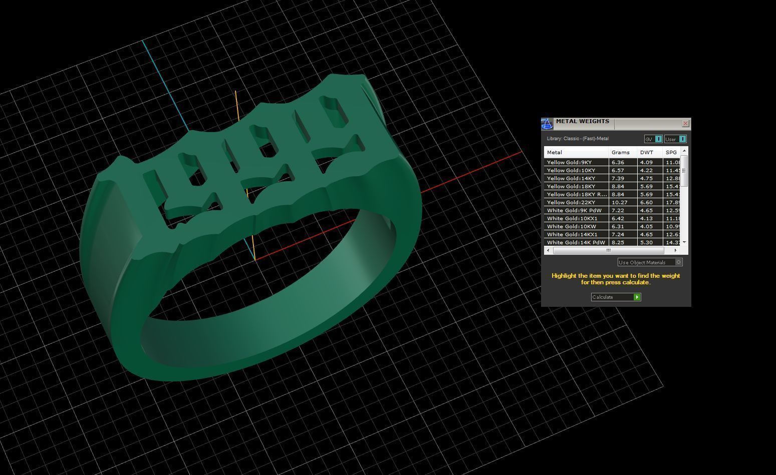 1999 Ring Size 18 5 3D print model_3