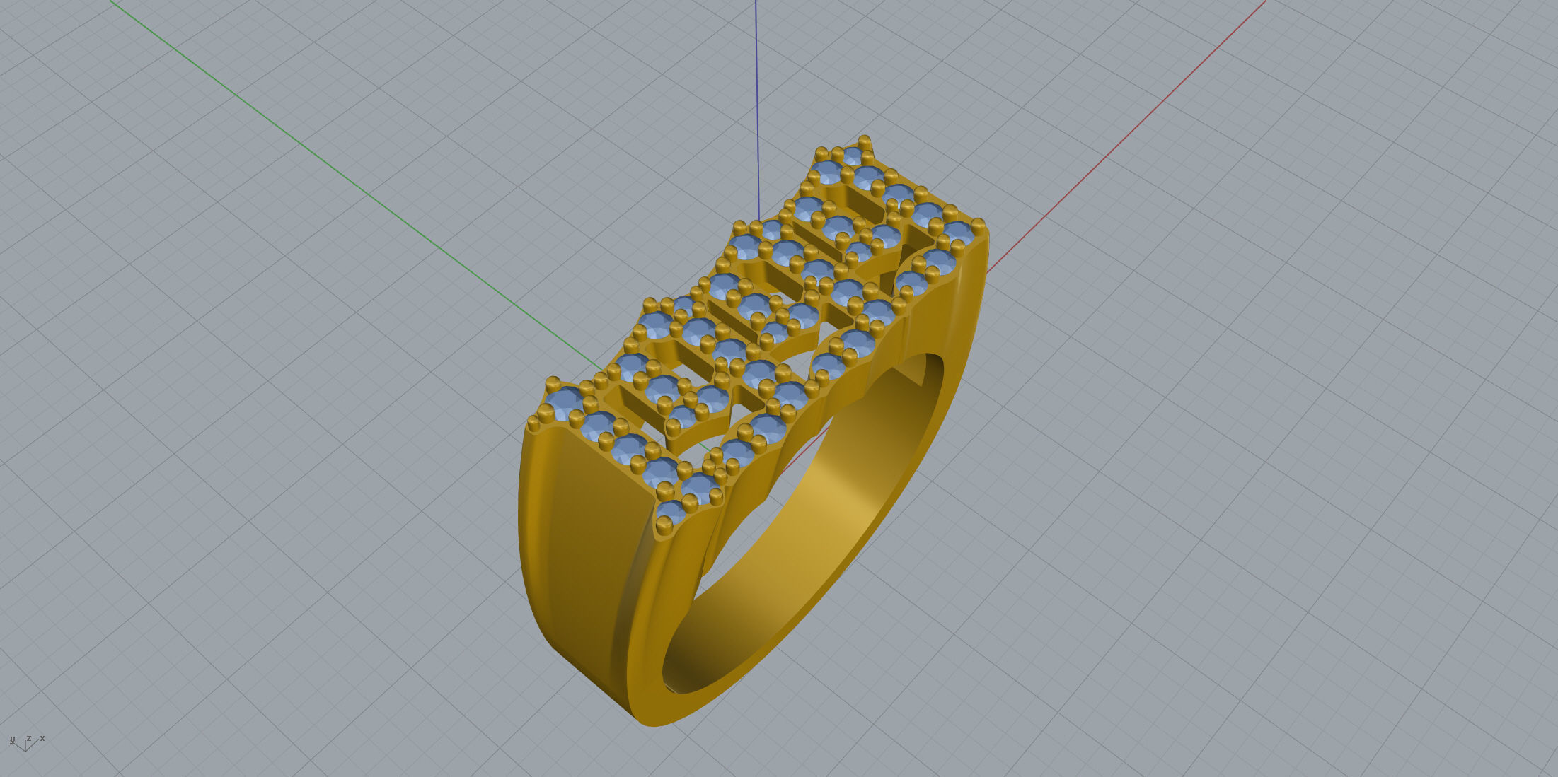 1999 Ring Size 18 5 3D print model_5