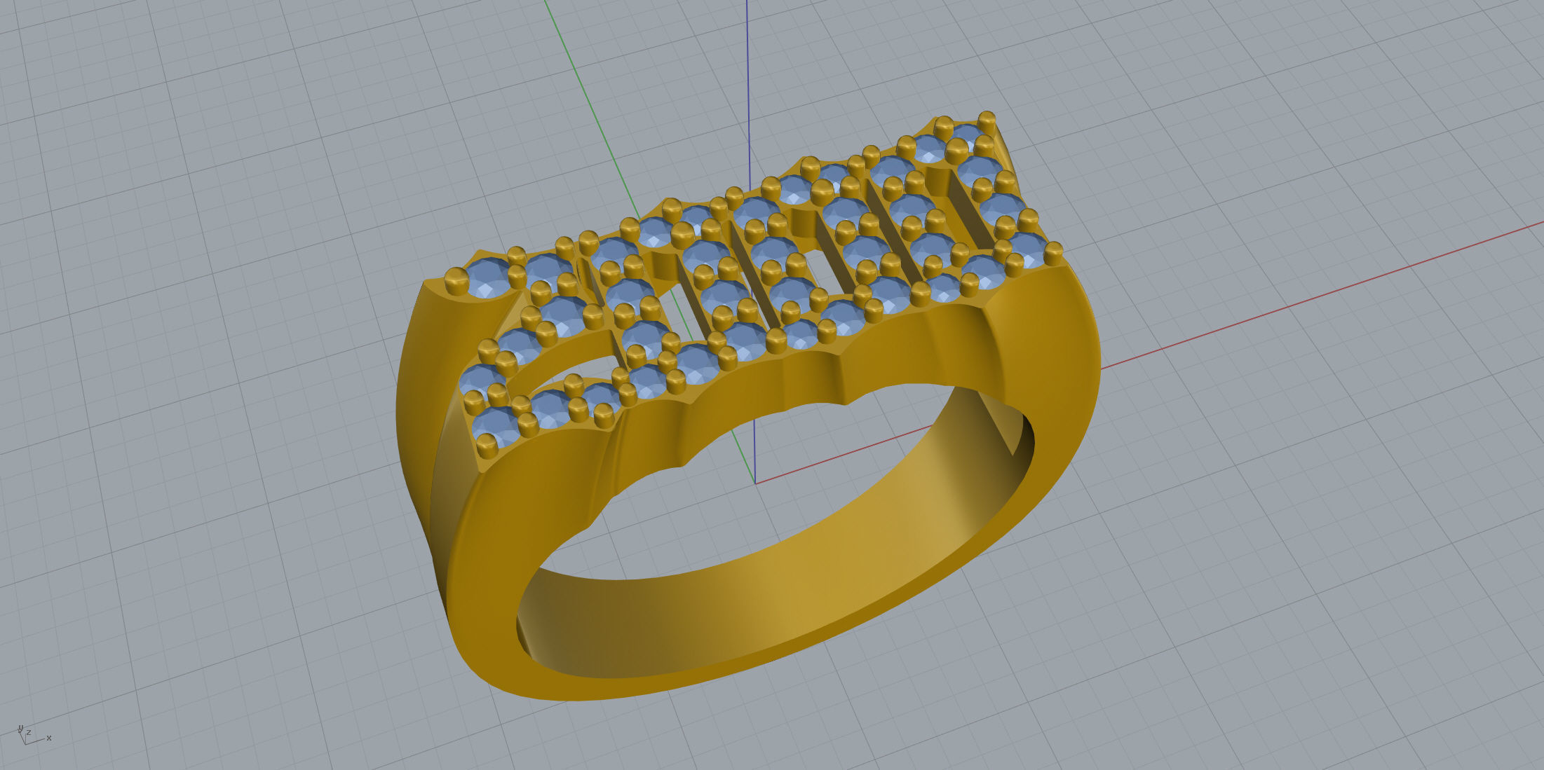 2000 Ring Size 16 5 3D print model_2