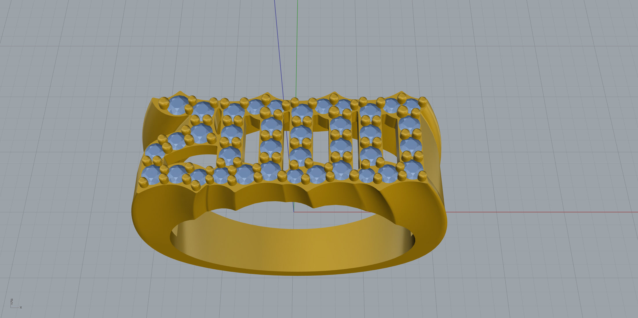 2000 Ring Size 16 5 3D print model_8