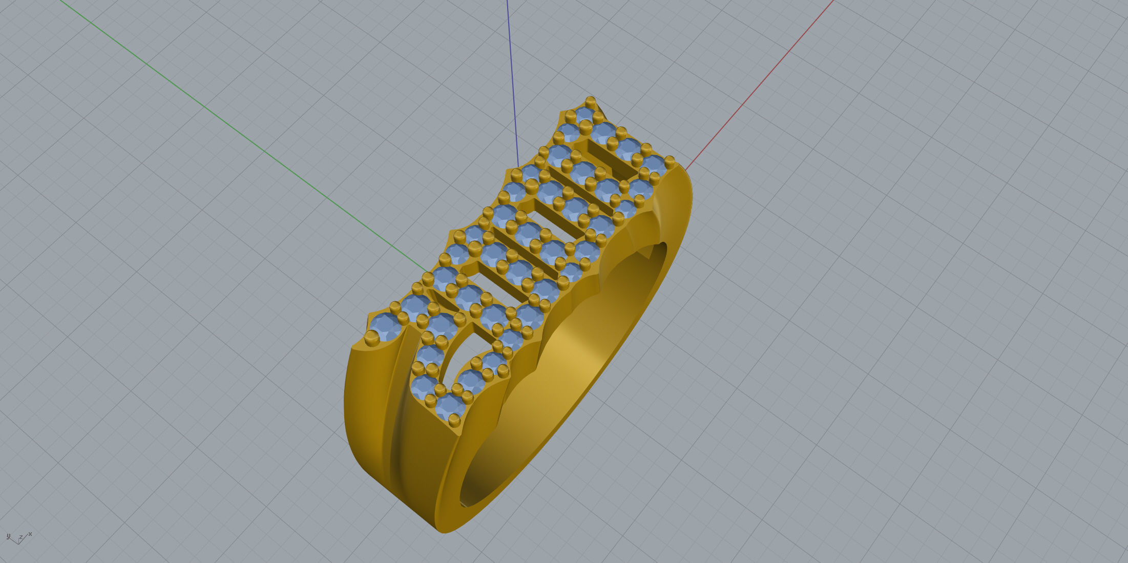2000 Ring Size 16 5 3D print model_5