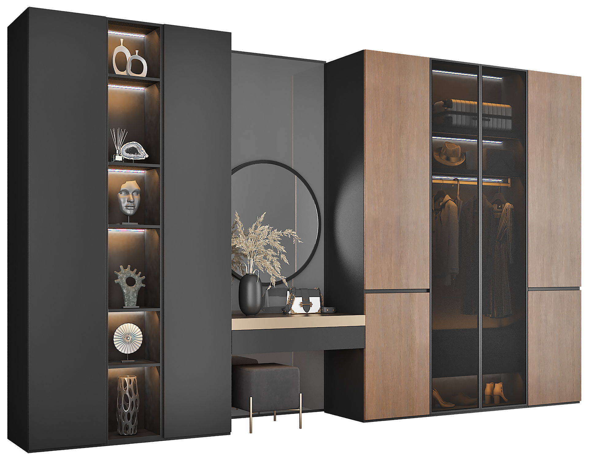 Entryway furniture 102  3D model_1