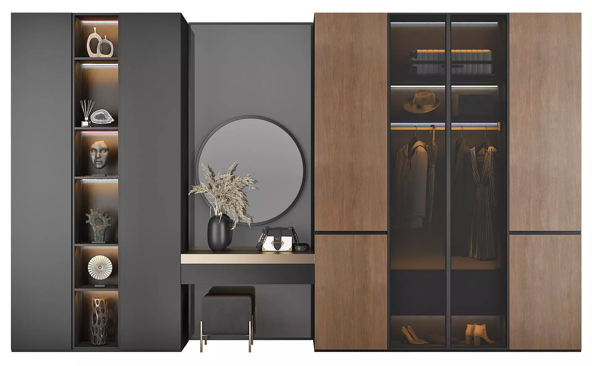 Entryway furniture 102  3D model_0