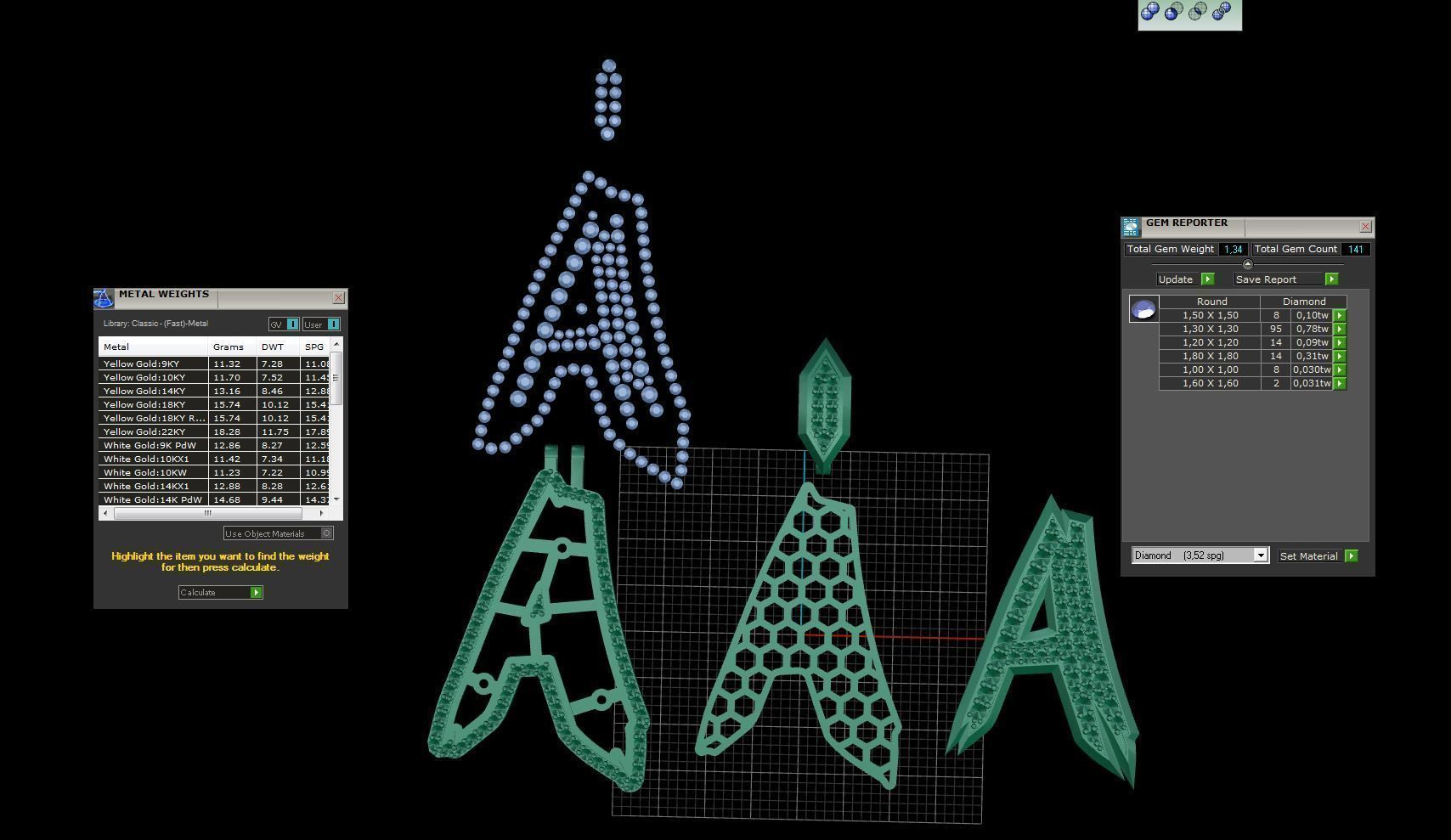 Sketch Font A 3D print model_3