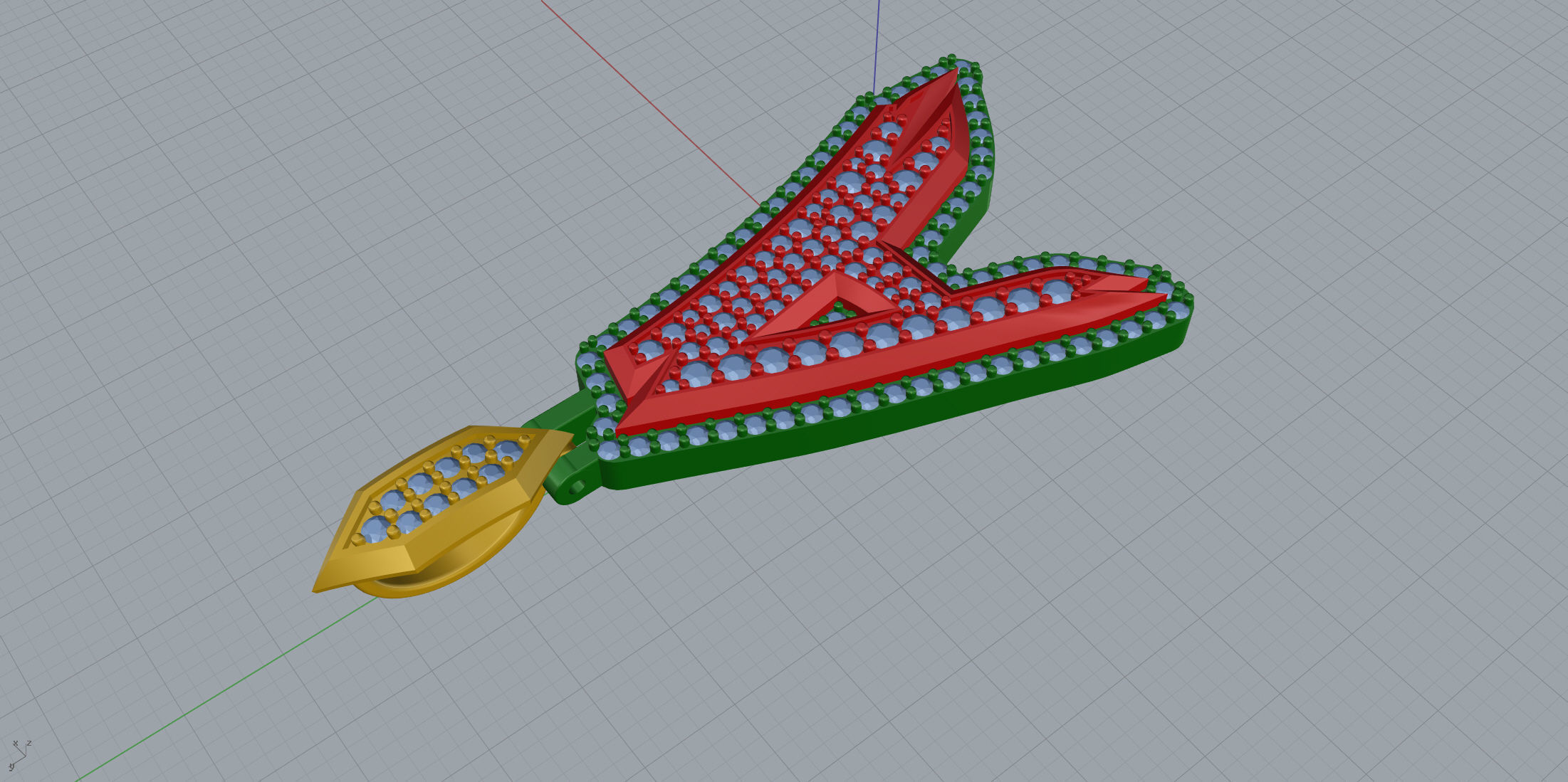 Sketch Font A 3D print model_5