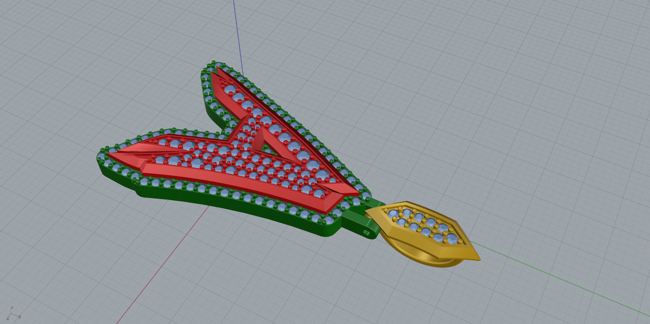 Sketch Font A 3D print model_6