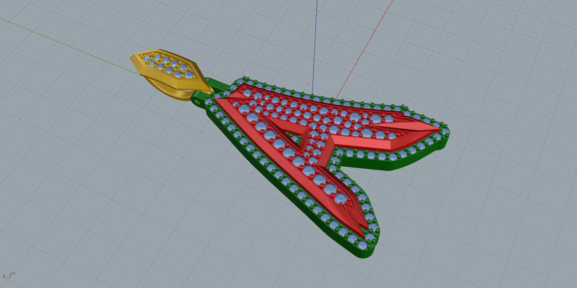 Sketch Font A 3D print model_4