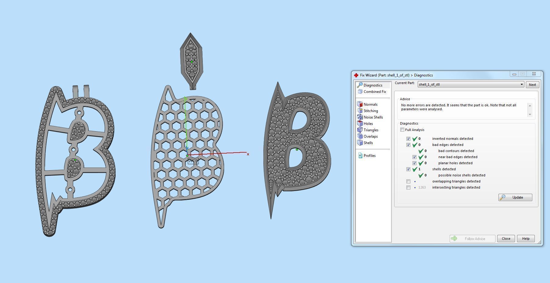 Sketch Font B 3D print model_2