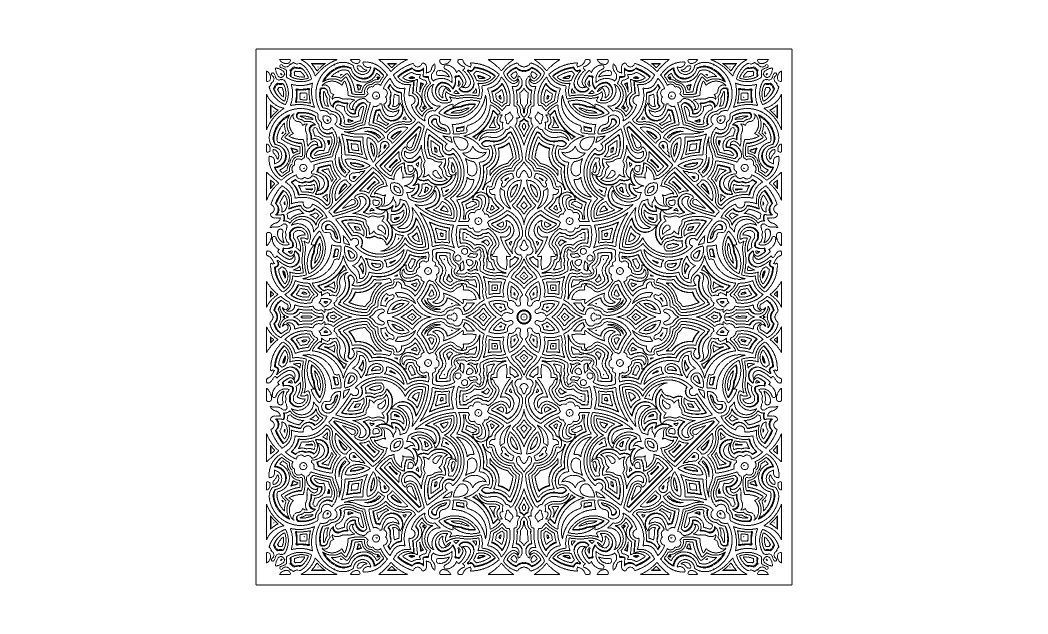 multilayer art work 3D print model_1