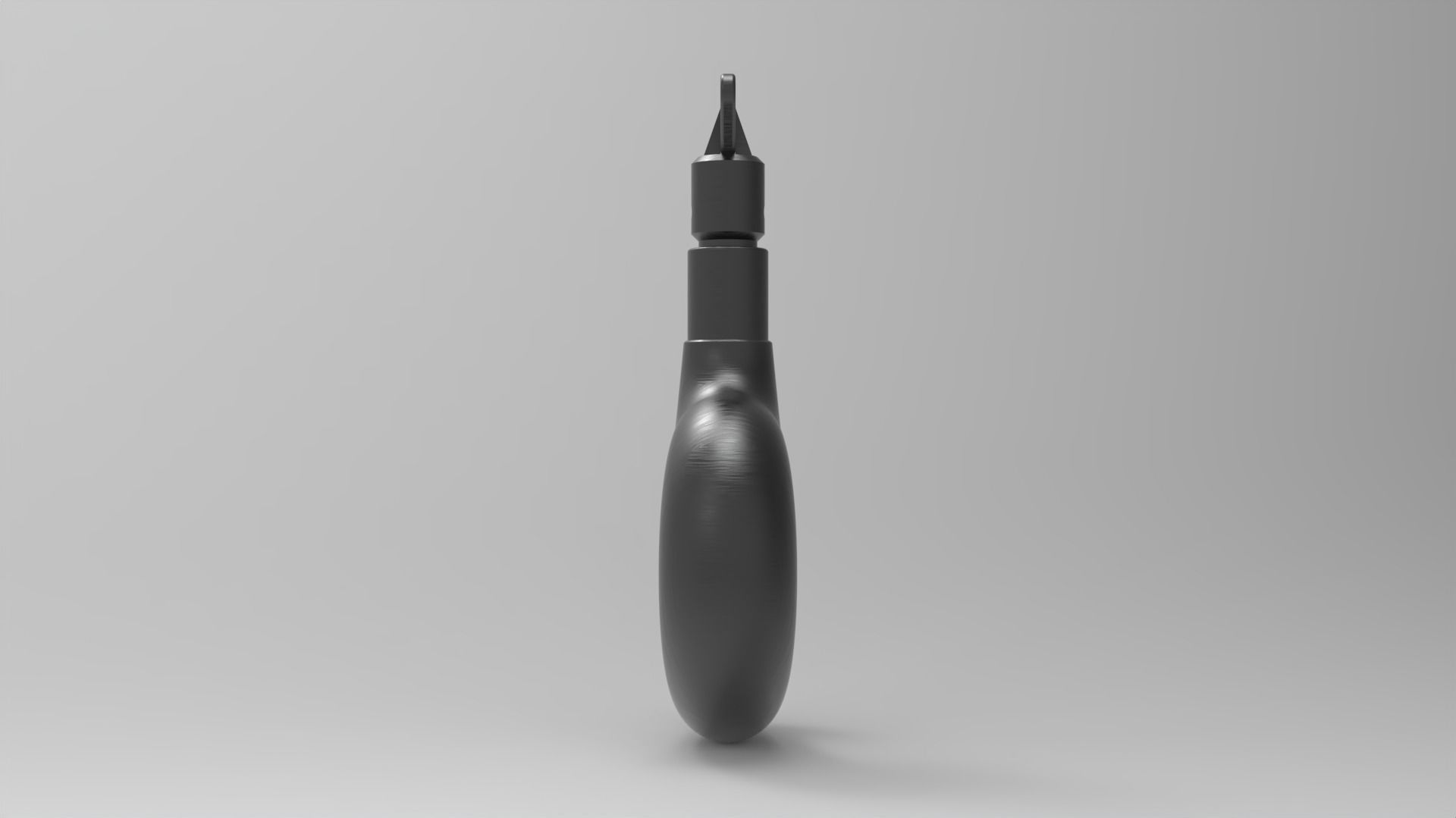 Steel Hook 3D print model_1