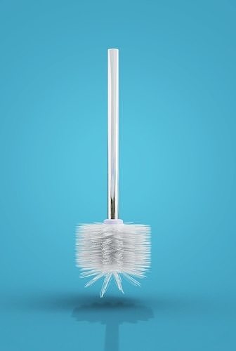 Toilet brush Low-poly 3D model