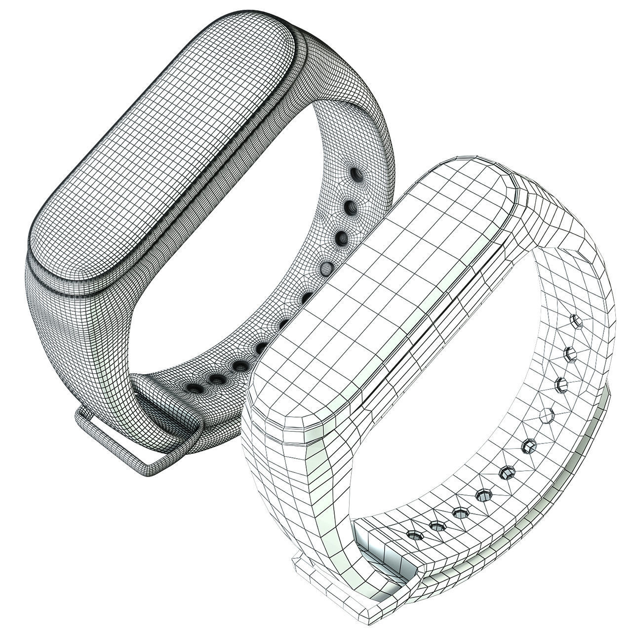 Xiaomi Mi Smart Band 4 3D model_6