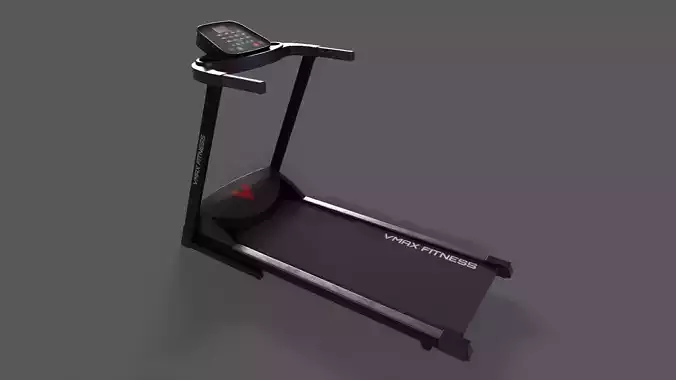 PBR Gym Treadmill Fitness A Low-poly 3D model