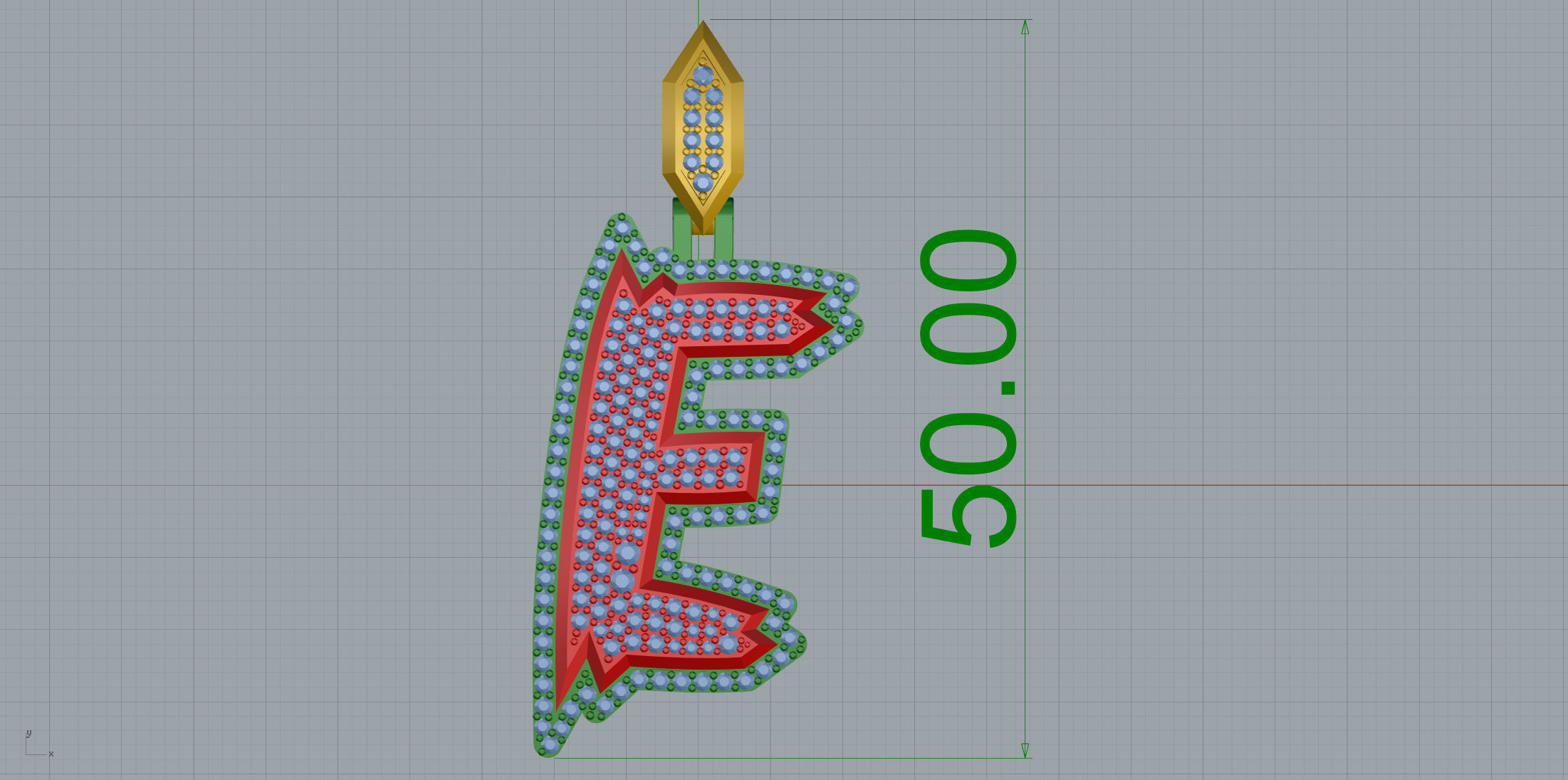 Sketch Font E 3D print model_8