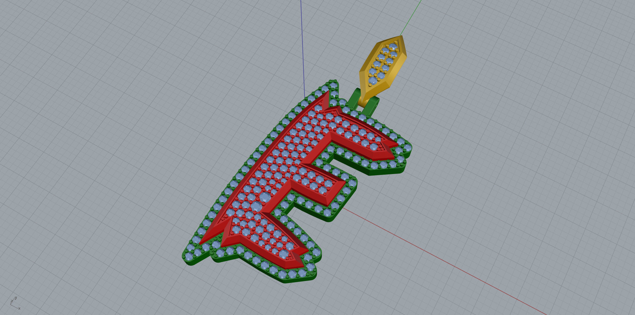 Sketch Font E 3D print model_7