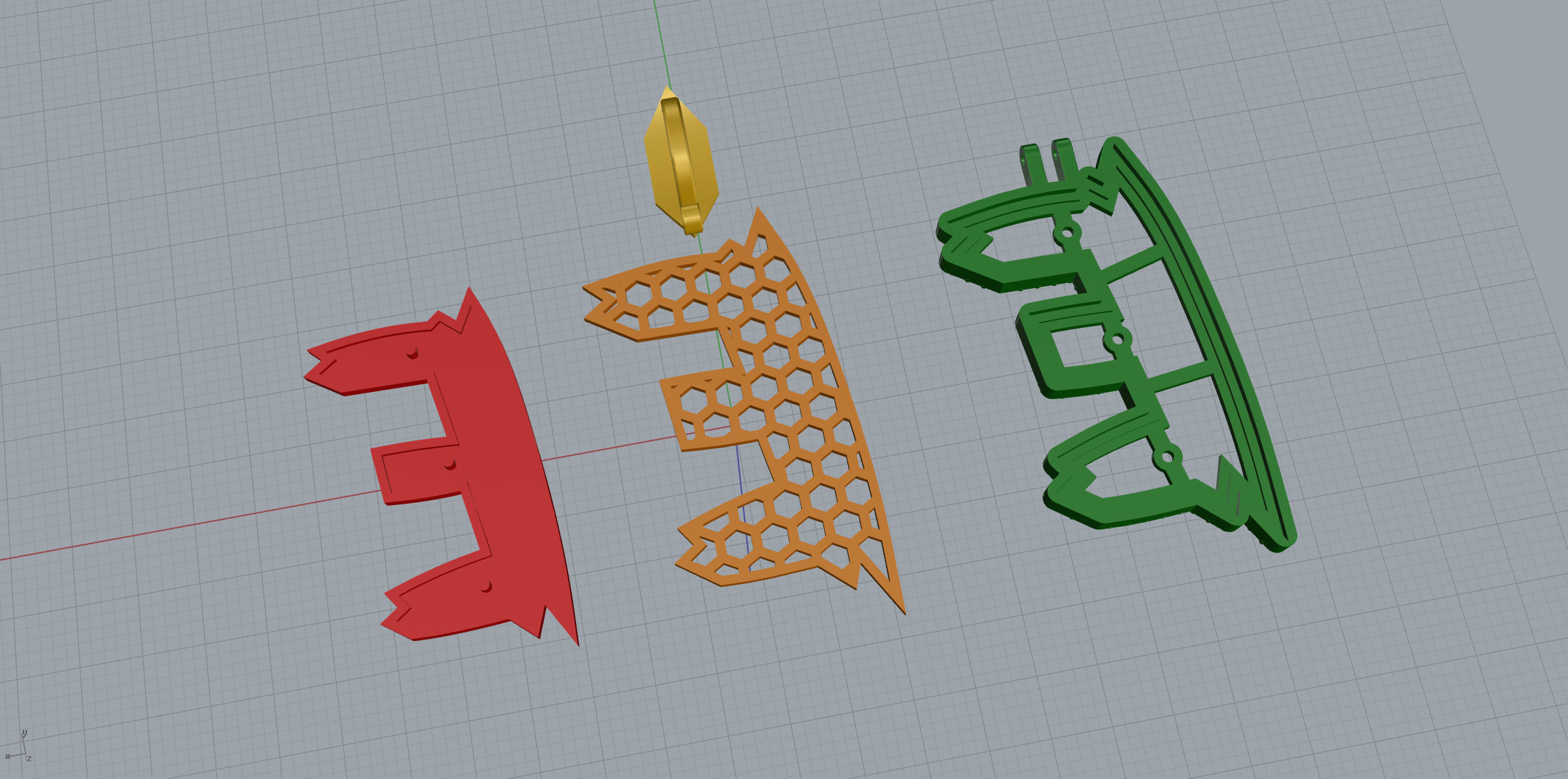 Sketch Font E 3D print model_10