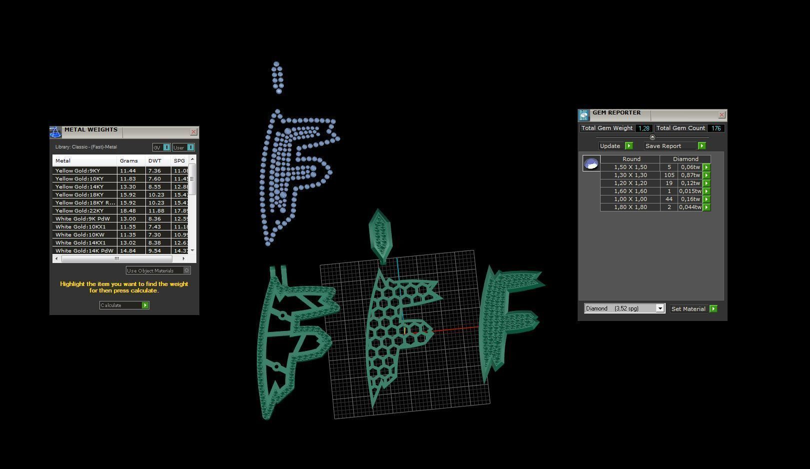 Sketch Font F 3D print model_3