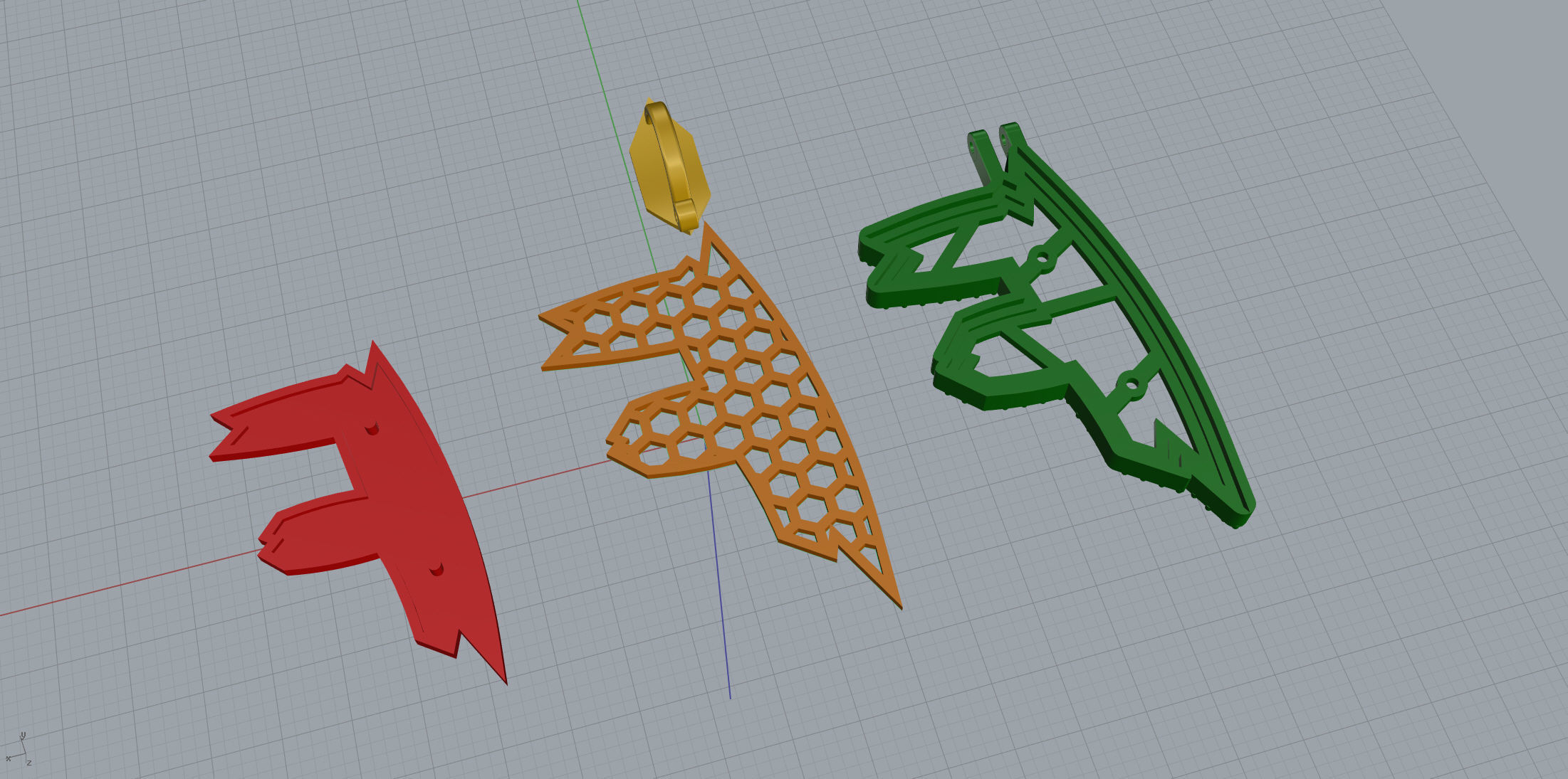 Sketch Font F 3D print model_10