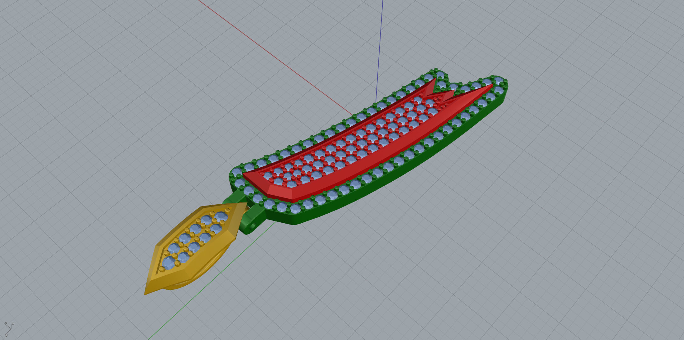 Sketch Font I 3D print model_5