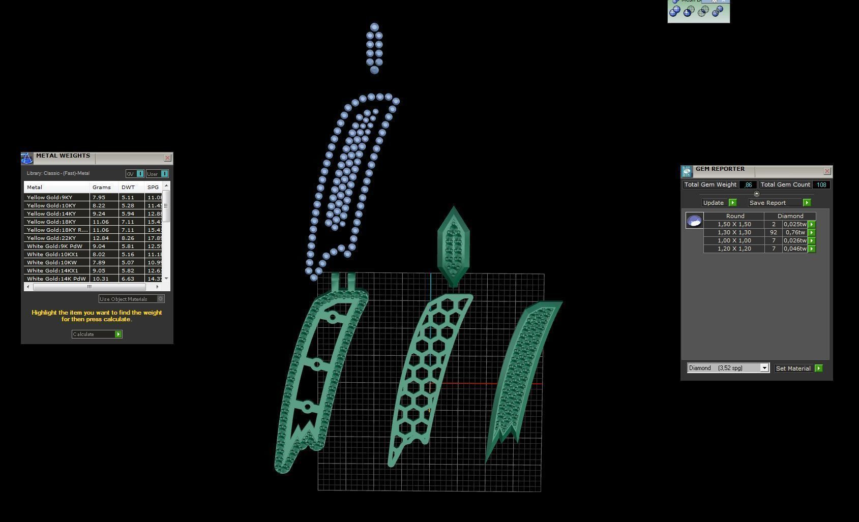Sketch Font I 3D print model_3