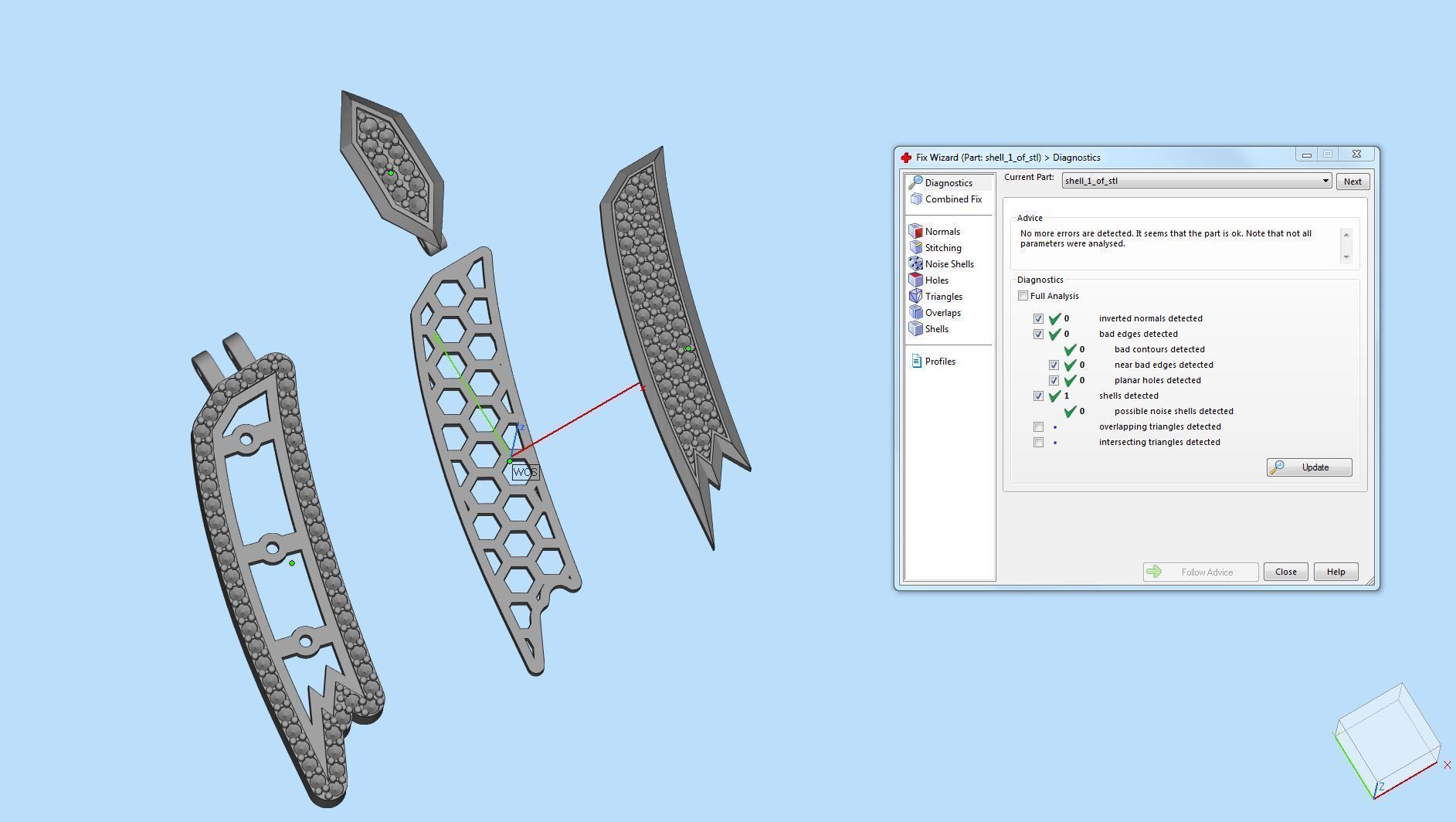 Sketch Font I 3D print model_2