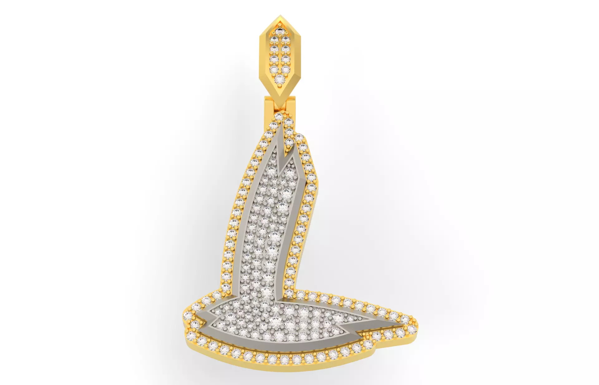 Sketch Font L 3D print model_0