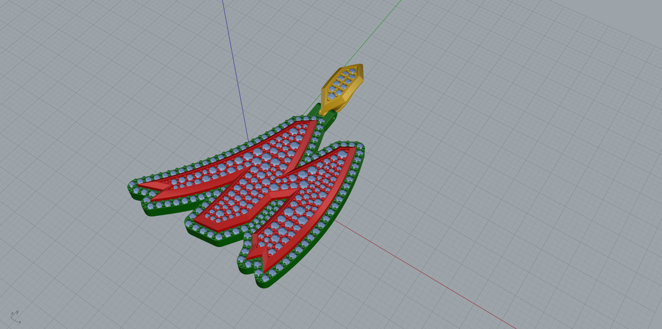 Sketch Font M 3D print model_7