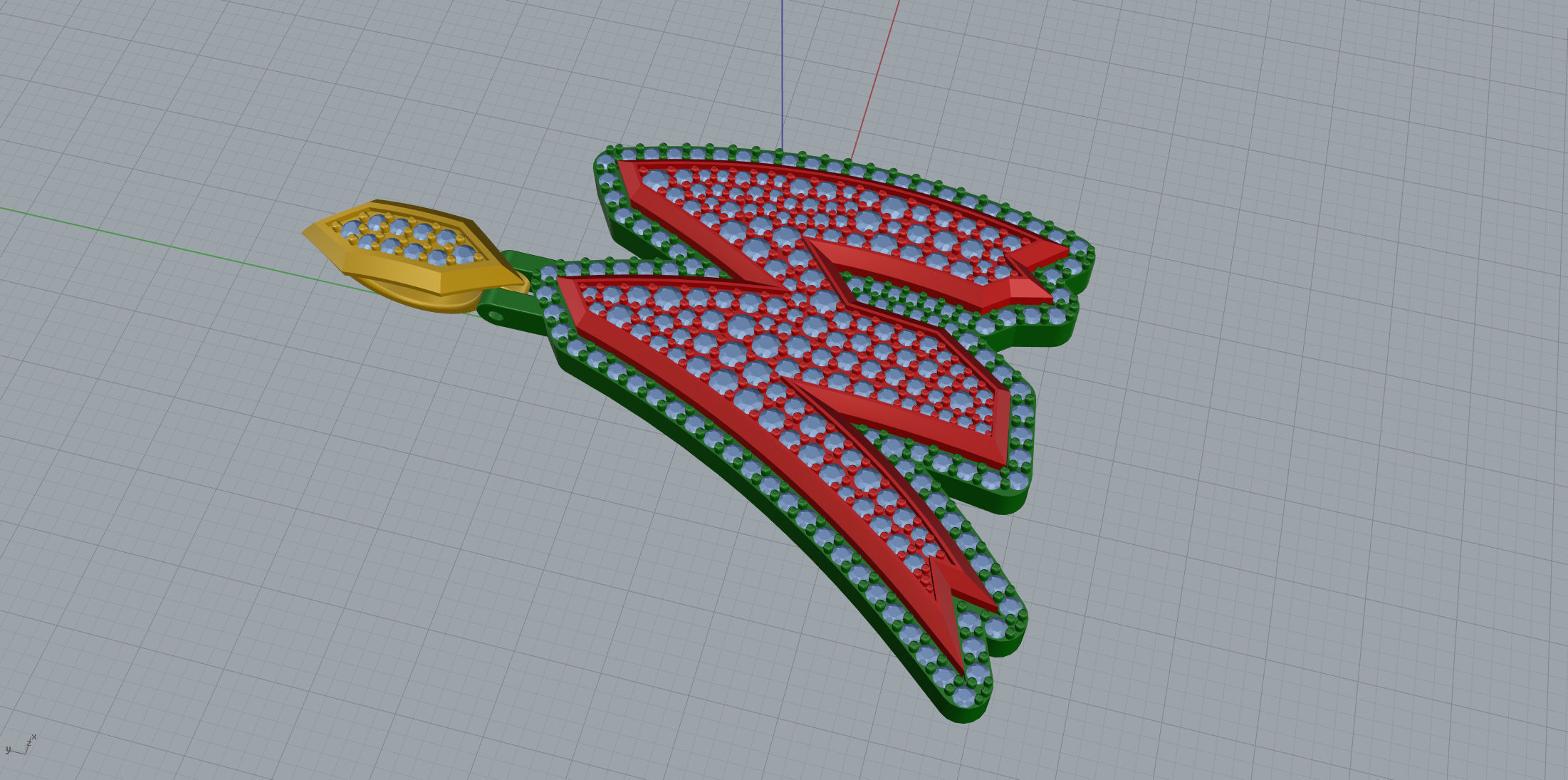 Sketch Font M 3D print model_4