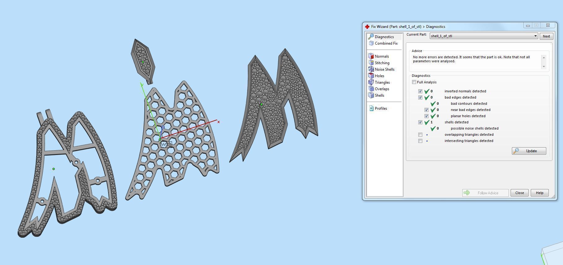 Sketch Font M 3D print model_2