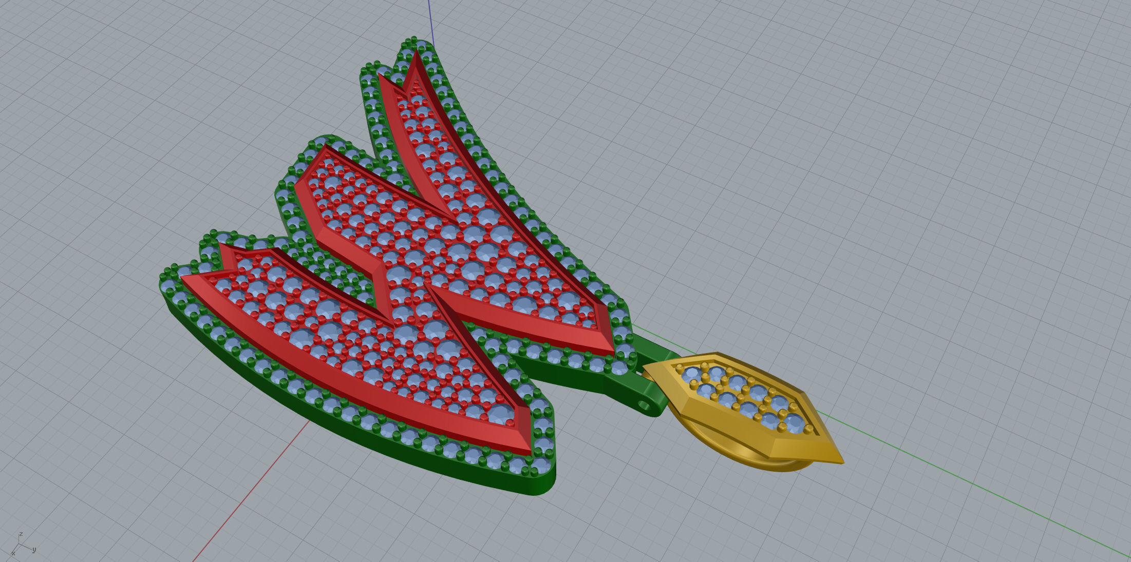 Sketch Font M 3D print model_6