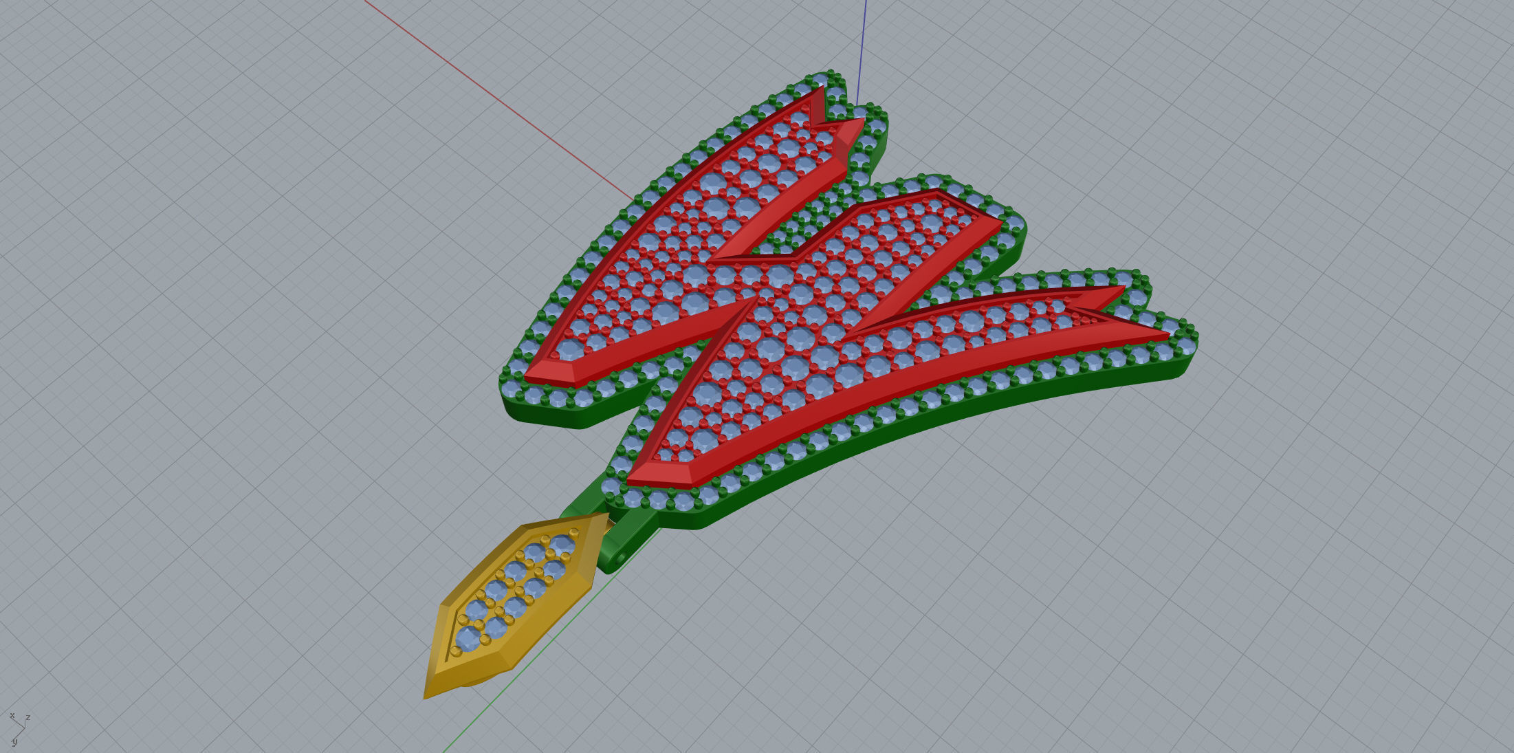 Sketch Font M 3D print model_5